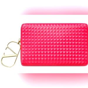 NEW! Valentino Studded Makeup bag! So cute! Barbiecore! Great gift!